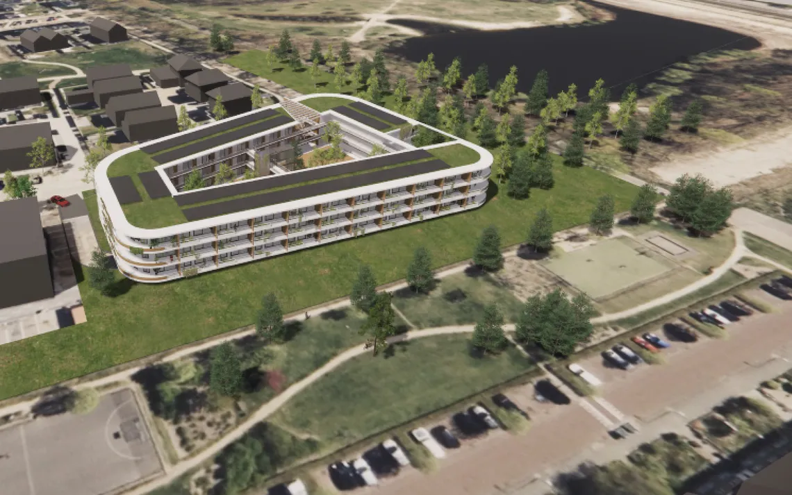 mart jan oosterveld woningbouw Hilversum  Moost architect