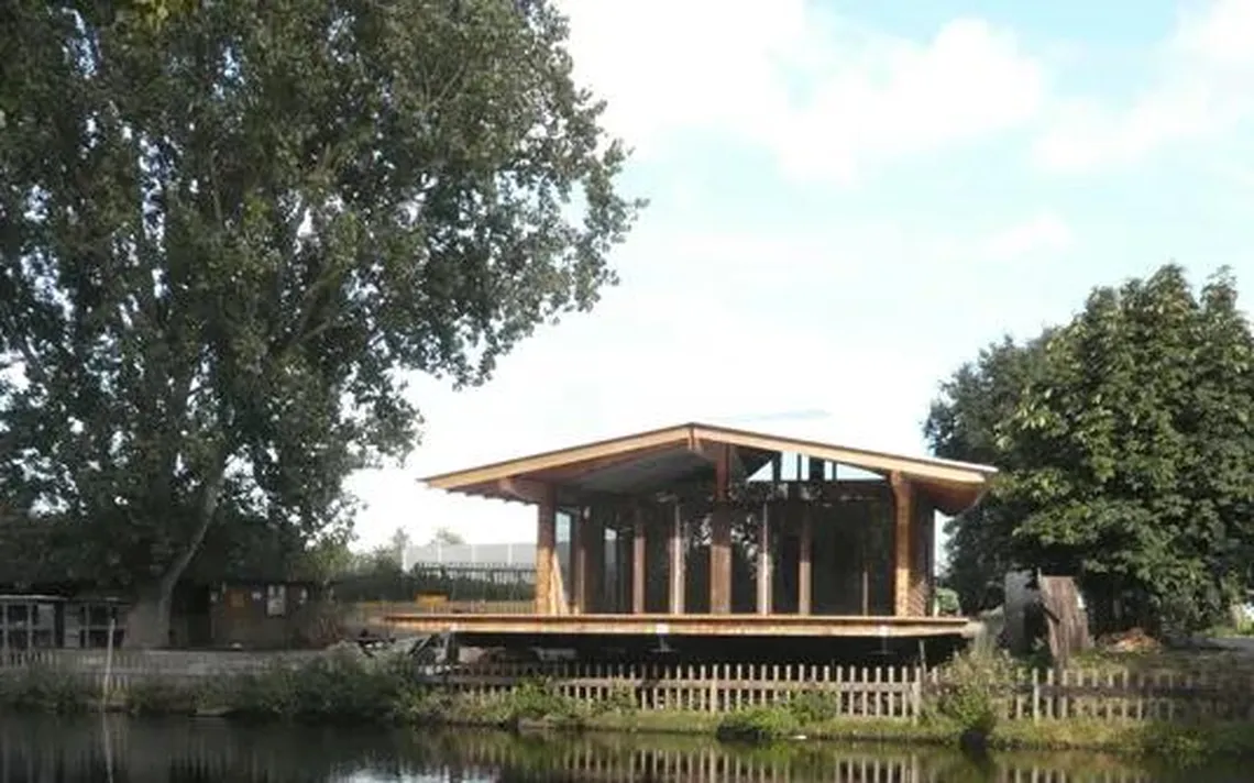 architect bezoekerscentrum boskoop  natuur