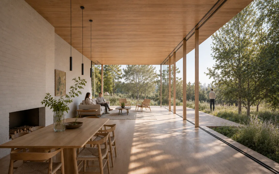 patiowoningen door architect ontworpen 