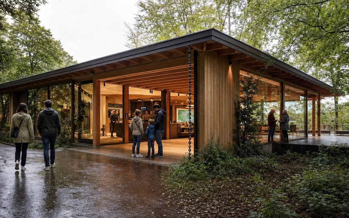 architect kiosk horeca