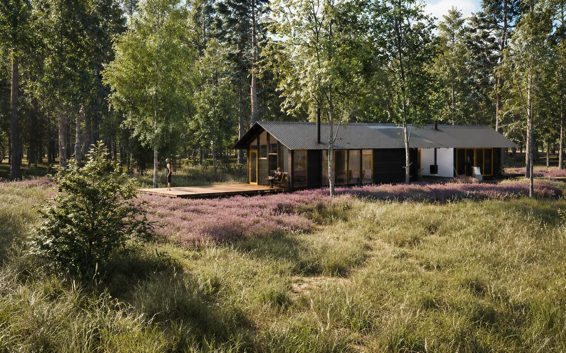architect vrijstaande wonig 