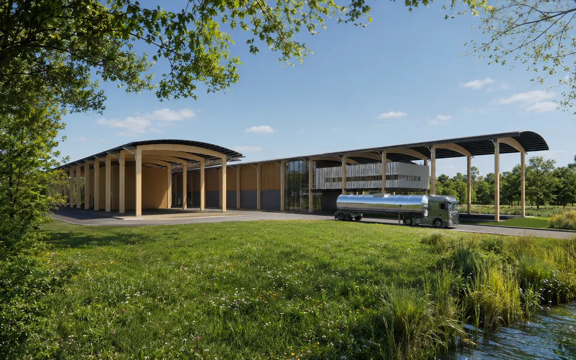 productielocatie Noardburgum voor Vintens drinkwaterprodcutiebedrijf