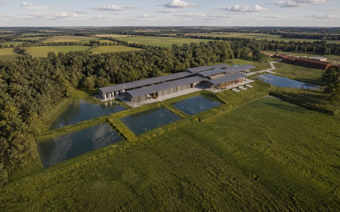 architect Vintens drinkwaterprodcutiebedrijf in Noardburgum 