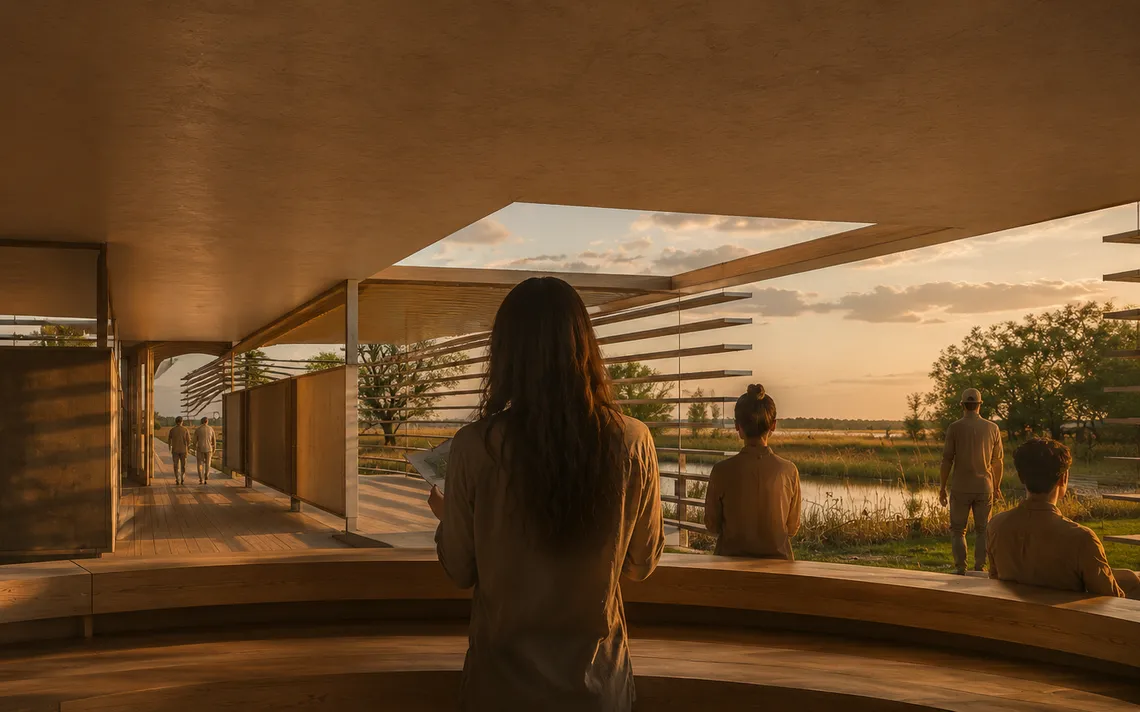 zoo visitor centre architect
