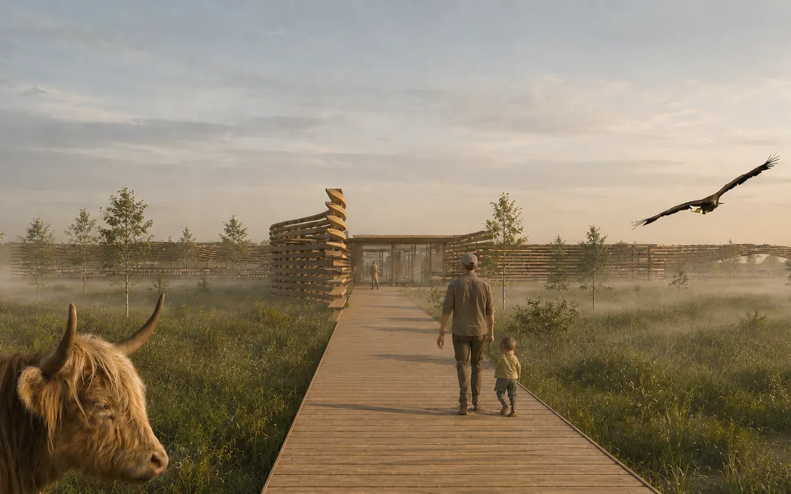zoo visitor centre architect