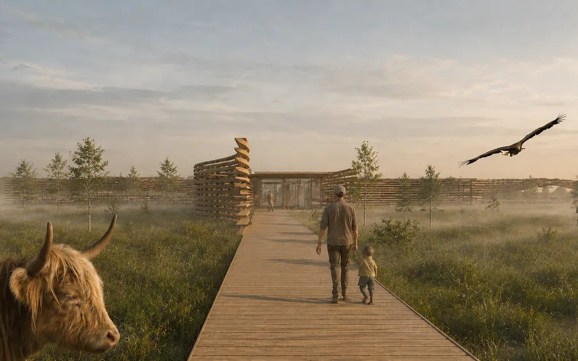 zoo visitor center architect