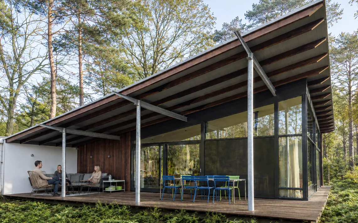 mensgerichte veranda architecuur