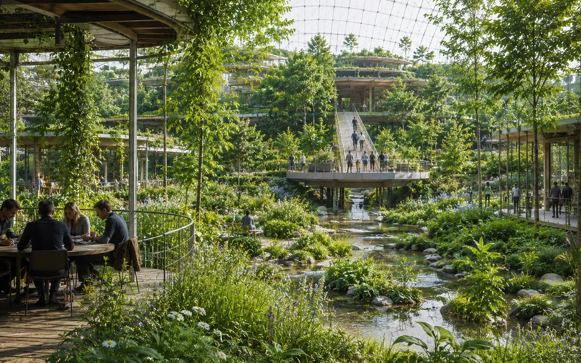 inside  dome philips hightech campus | dutch architect
