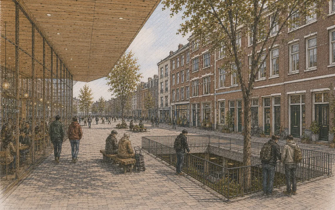 Stadsvernieuwing , stadsontwikkeling en mobiliteitshub