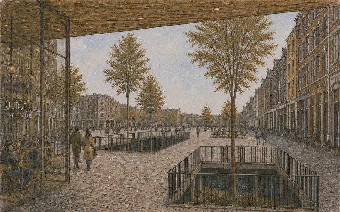  stadsontwikkeling en mobiliteitshub en Stadsvernieuwing rotterdam 
