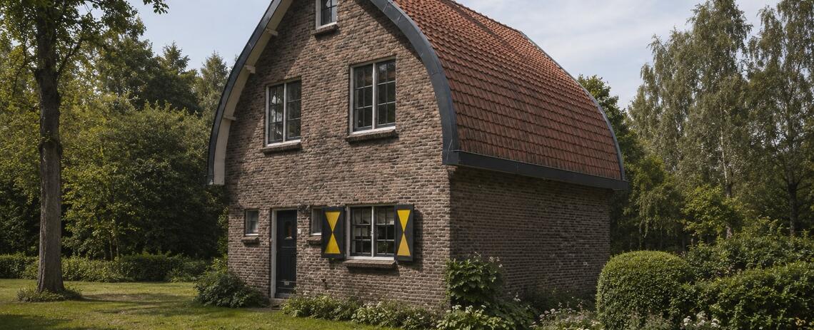 Uitbreiding van een landhuis op Landgoed De Valouwe in Wekerom, zorgvuldig ingepast in het Veluwse landschap.