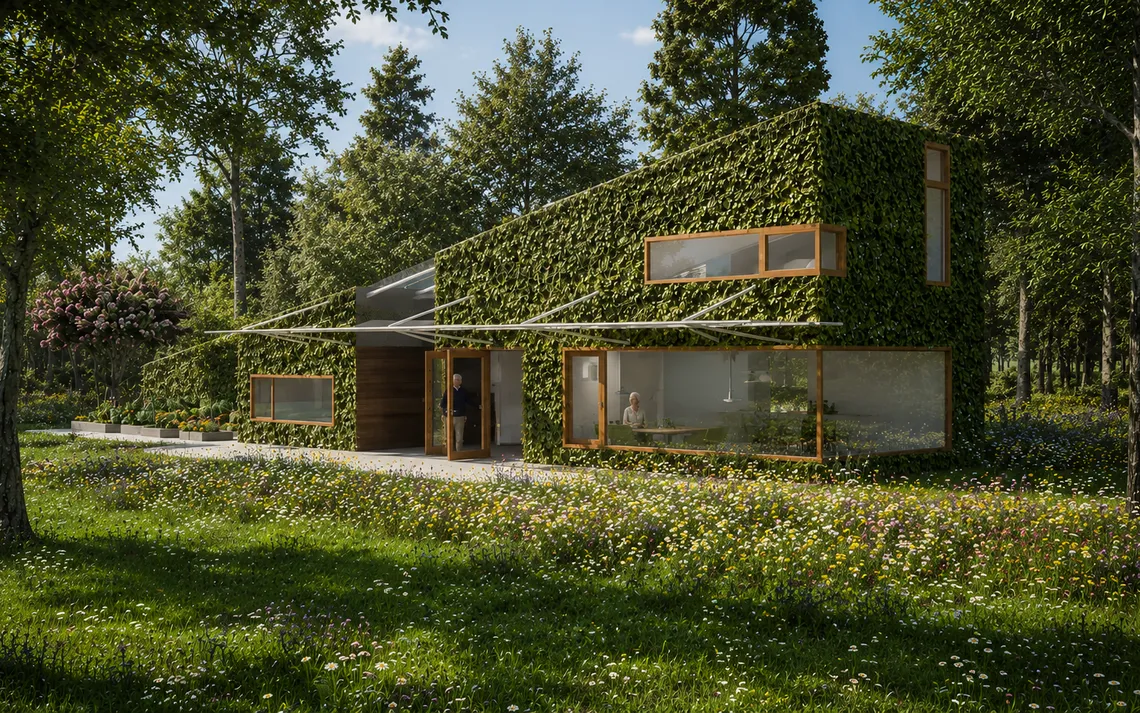 mantelzorgwoning in het groen voor dementie 