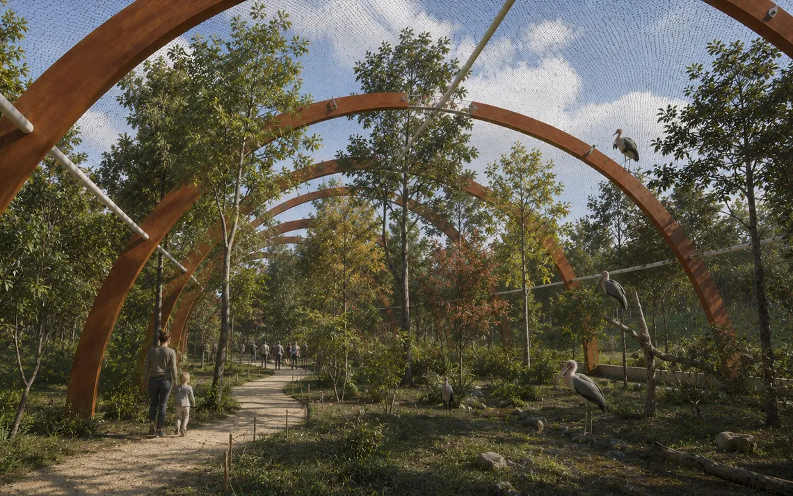 zoo aviary architect